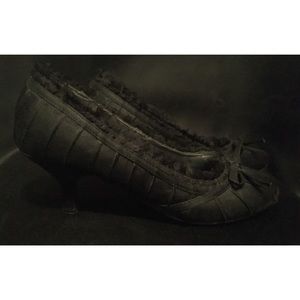 Wild Diva Black Heels